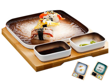 Набор для суши Moon 29х21,5см (цена за набор 4 предмета)