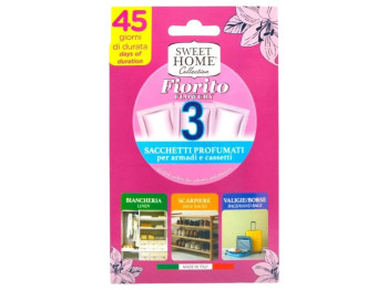 Ароматическое саше для гардероба Sweet Home Collection, аромат цветочный