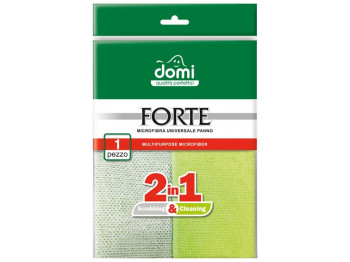 Серветка з мікрофібри універсальна Domi "Forte" 2в1 (ціна за 1шт)