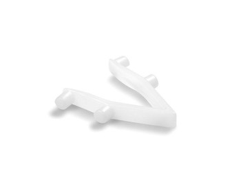 Скоба пружинная Intex 10382 для прямоугольных бассейнов Prism Frame, 5,5×5×4см, цвет белый