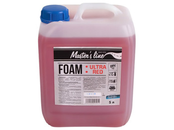 Активная пена Masters LineUltra Red, 1:9, 5л