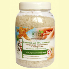 Ванночка для SPA манікюру "Pharma Bio" - "Натуральна йодована з мінералами" 650гр