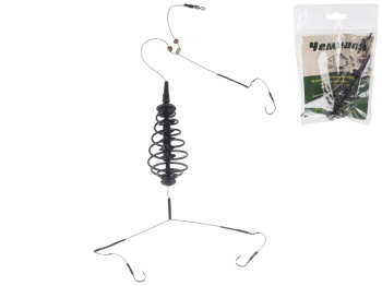 Снасть монтаж короповий Чемпіон Конус-пружина з відводами 20г гачок №10 38см