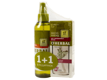 Органический набор O’Herbal Масло-флюид для окраш. волос 50мл+Спрей для укрепления волос 200мл