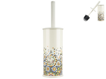 Ершик туалетный с высокой подставкой Elif Мозаика 10x9x36см