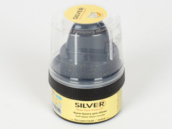 Крем-беск для обуви Silver (натуральный цвет) 50мл в банке