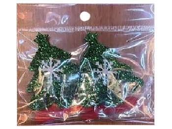 Заколка для волос New Years (цена за упаковку 2шт)