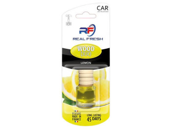 Освежитель воздуха жидкий Real Fresh Wood Duo, Lemon, 5мл