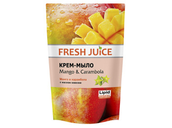 Крем-мило рідке Fresh Juice дой-пак "Mango&Carambola" манго і карамбола 460мл