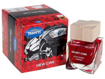 Ароматизатор аэрозоль Tasotti Secret Cube New Car 112637 50мл