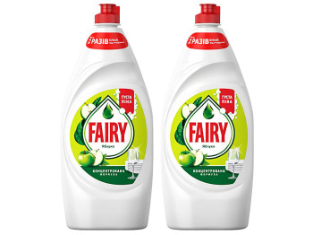 Засіб для миття посуду Fairy Яблуко, 900мл (ціна за 2шт)