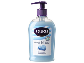 Жидкое мыло Duru 1+1 Крем и Морские минералы, 300мл