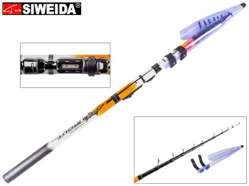 Вудка Siweida "Red Trout" карбон, 10 кілець, 10-секційна 5м 15г