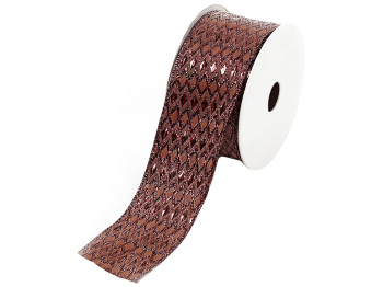 Лента декоративная, цвет - медь