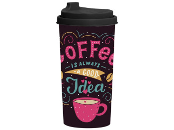 Чашка Herevin Cup-Coffee Idea, 470мл, 8699038110441