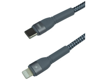 Кабель USB Remax RC-171 type C to lightning 20W PD Цвет Стальной