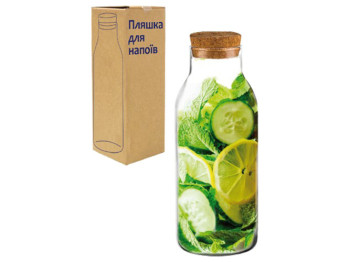 Бутылка для напитков с пробкой 760мл