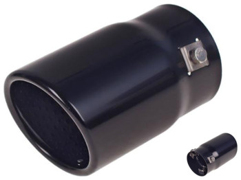 Насадка на глушник НГ-0008, вхід D70мм, довжина 127мм, вихід D76мм