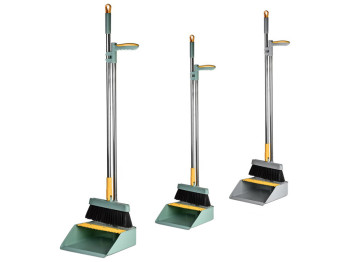 Набор для уборки: метла и совок, 27х90, 25х99см