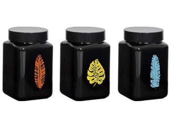 Банка Herevin Colours Leaf, 1,5л, 8699038089150