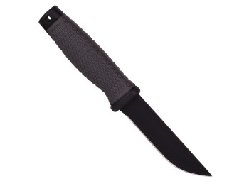 Ніж туристичний 23см, метал, пластик, чорний