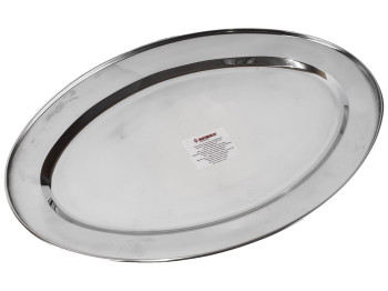 Поднос Besser овальный нерж. сталь 39,5х26,5х2см