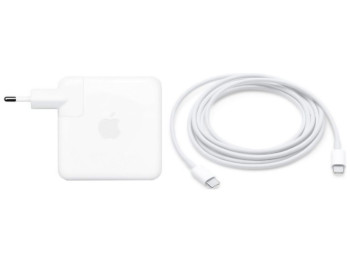 Сетевое Зарядное Устройство Macbook USB-C PD96W 1:1 Мятая упаковка Цвет Белый