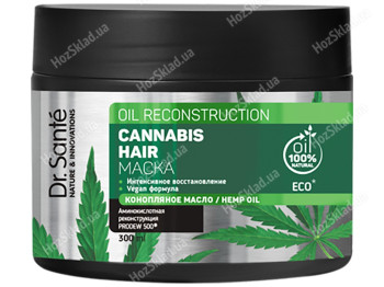 Маска для волос Dr.Sante Cannabis hair Интенсивное восстановление 300мл