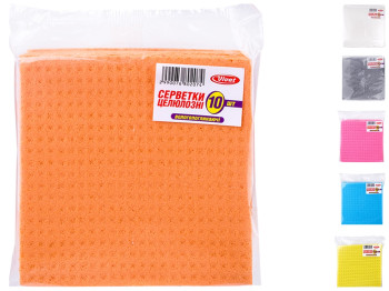 Салфетки целлюлозные Vivat, (цена за упаковку 10шт)