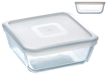 Форма Pyrex Cook&Freez, 20х20см, с крышкой, квадратная, 2л, 2064720920015