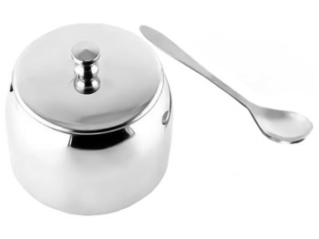 Сахарница из нержавеющей стали, 8см