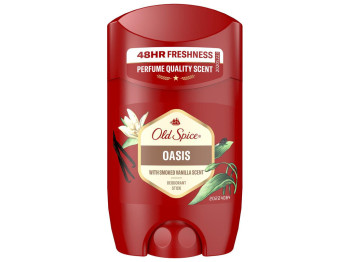 Дезодорант-стик Old Spice Oasis, твердый, аромат дымной ванили, 50мл