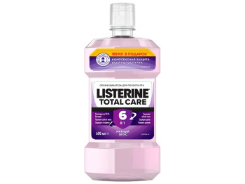 Ополаскиватель для полости рта Listerine Total Care, 600мл