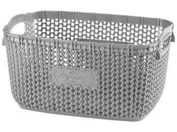 Корзина Violet House Виолетта Antrasit, 5л, 8690069095264