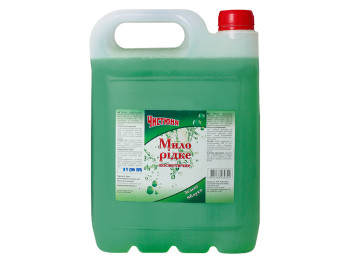 Жидкое мыло Чистюня Зелёное Яблоко 5л