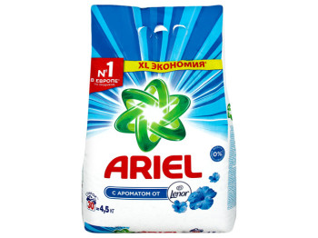 Пральний порошок автомат ARIEL з ароматом від Lenor 4,5кг