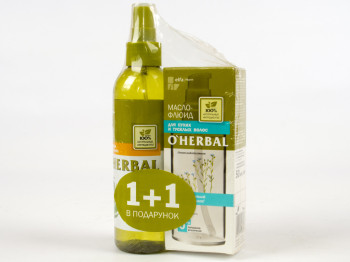 Органический набор O’Herbal Масло-флюид для сухих и тусклых волос 50мл+Спрей для укреп. волос 200мл