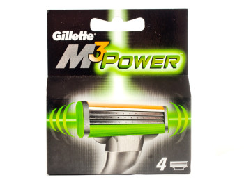 Картриджі змінні Gillette Mach3 Power для станка 4шт