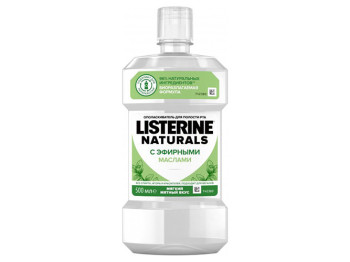 Ополаскиватель для полости рта Listerine Naturals 500мл