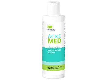 Розчин міцелярний Acne Med для проблемної шкіри, схильної до акне 200мл