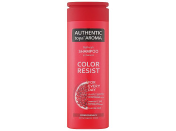 Шампунь для волос Authentic Toya Aroma Shampoo Color Resist Сохранение цвета, 400мл, 6866