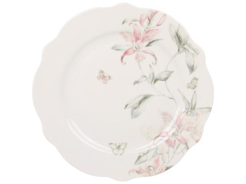 Тарілка порцелянова Pink Orchid, D19,5см