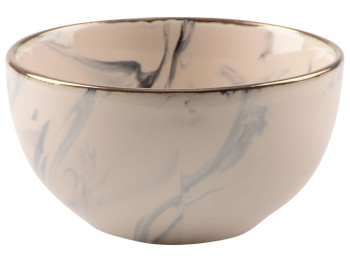 Салатник Limited edition marble, 11 см, кругла форма, колір мармуровий