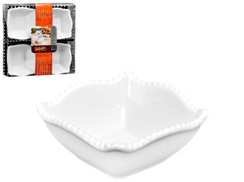 Соусницы фарфор, 16x16x4см (цена за набор 4шт)