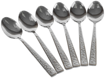 Ложки столовые нержавеющая сталь "Drops" (цена за набор 6шт) R82986