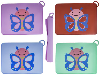 Коврик детский силиконовый Stenson Бабочка 40х30см