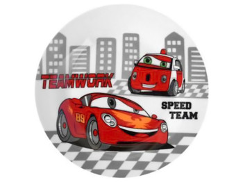 Тарелка Limited Edition Cars, 18см, обеденная, 6900065332822