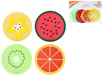 Подставка под горячее Hot time, 8,5см (в упаковке 4шт)