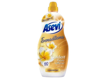 Кондиционер для белья Asevi golden sensations, концентрат, 60 стирок, аромат свежести, 1440 мл