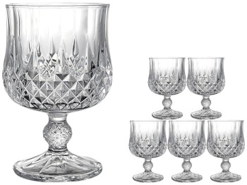 Чарка Rochester, скло, 50мл, колір прозорий (ціна за набір 6шт)